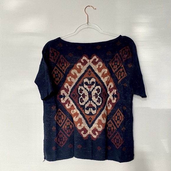 Denim & Supply Ralph Lauren Aztec knit shirt - Picture 2 of 3